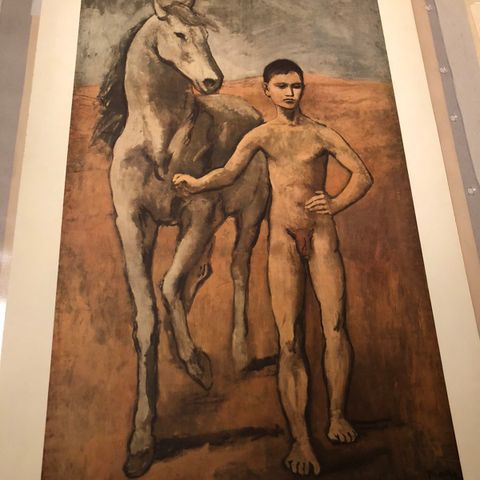 Kunsttrykk av Picasso’s «Boy leading a horse»