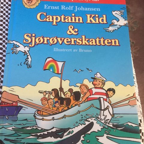 Captain Kid  & sjørøverskatten.  Ernst Rolf Johansenz