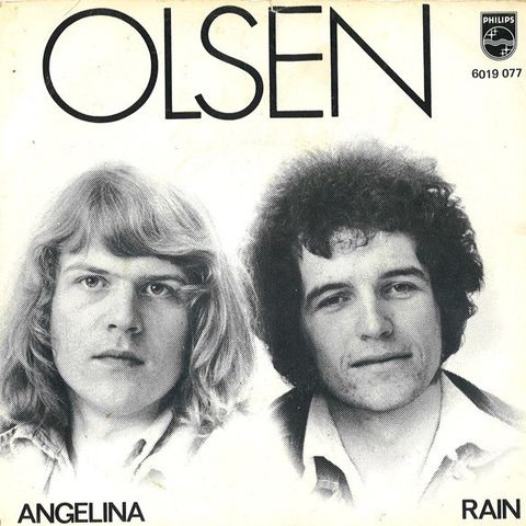 Olsen* – Angelina / Rain  ( 7", Single, Pus 1972)