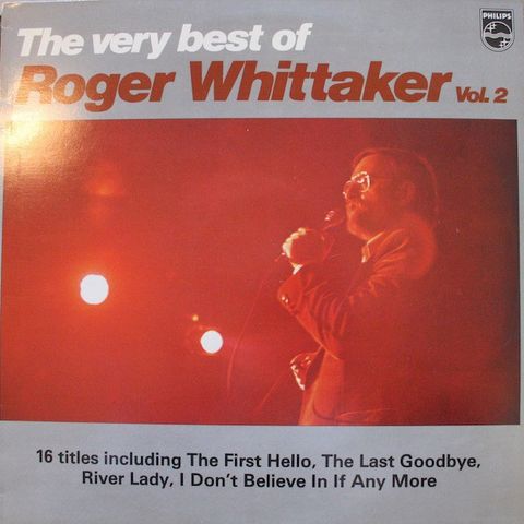 Roger Whittaker – The Very Best Of Roger Whittaker Vol. 2 ( LP, Comp 1976)