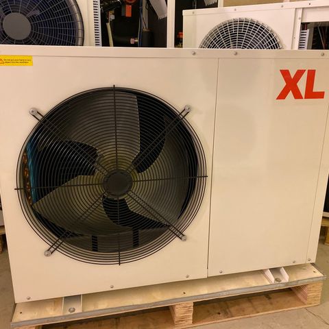 XL 11,2 kW Kr. 49.900,- Luft / Vann monoblokk varmepumpe