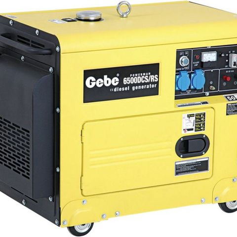 GEBE Strømaggregat PM 6500 DCS/RS