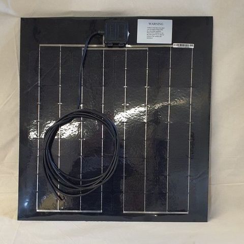 40W Fleksibelt høyeffekt solcellepanel