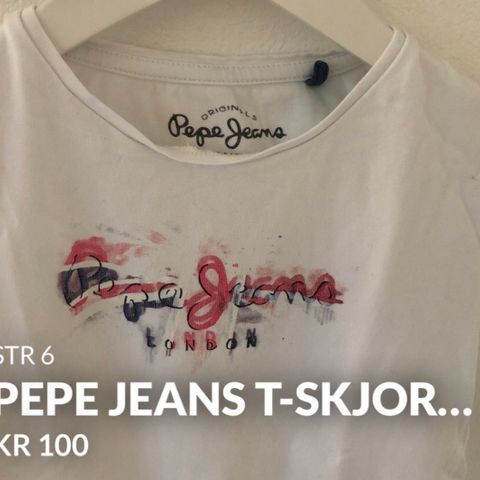 Pepe Jeans t-skjorte