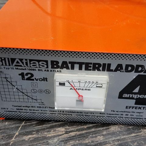 Batteriladdare 12 volt salg billig.