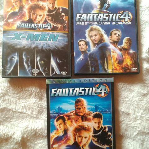 DVD Fantastiske 4