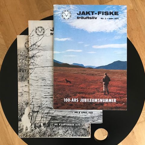 Norges Jeger- og Fiskerforbunds jubileumsmagasin fra 1971