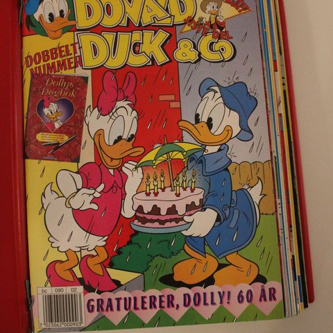 DONALD DUCK BLADER 1997 MED BILAG OG TING I NOEN AV BLADENE