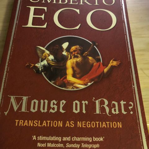 Mouse or Rat av Umberto Eco til salgs