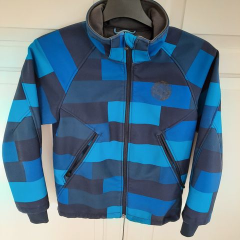 Softshell jakke fra hm str 128