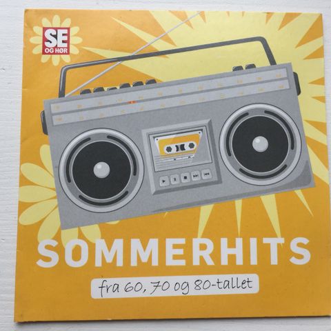 Sommerhits fra 60, 70 og 80-tallet (CD)