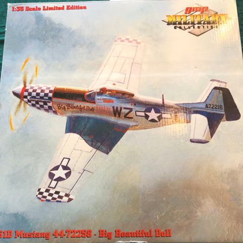 GMP P-51D Mustang 1:35 super scale