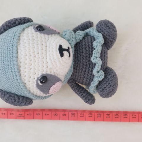 Hyggelig hekle toy for barn, vaskbar, høy kvalitet, Amigurumi, håndlaget