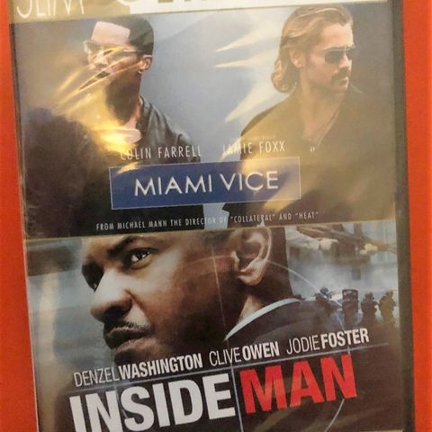 2 filmer i en - Miami Vice/Inside Man