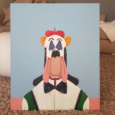 The Classy Hound (60x50cm)