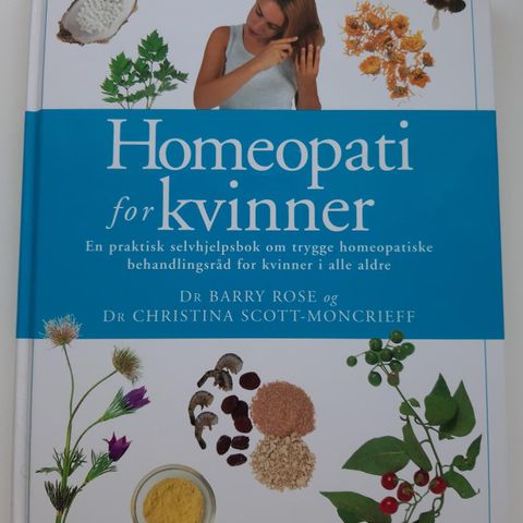 Bok : HOMEOPATI FOR KVINNER.