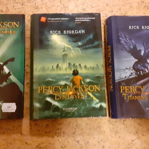 PERCY JACKSON + KANEKRØNIKEN - Rick Riordan. Oppdatert 21.06.2024