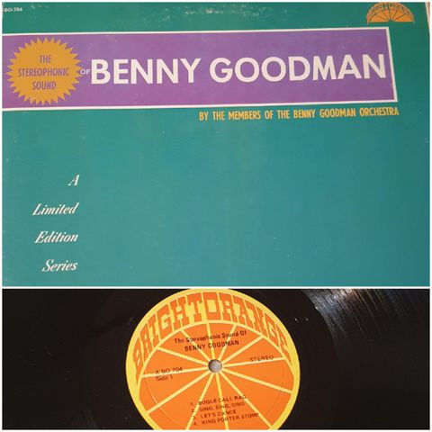 VINTAGE/ RETRO LP-VINYL "BENNY GOODMAN/THE STEREOPHONIC SOUND OF"