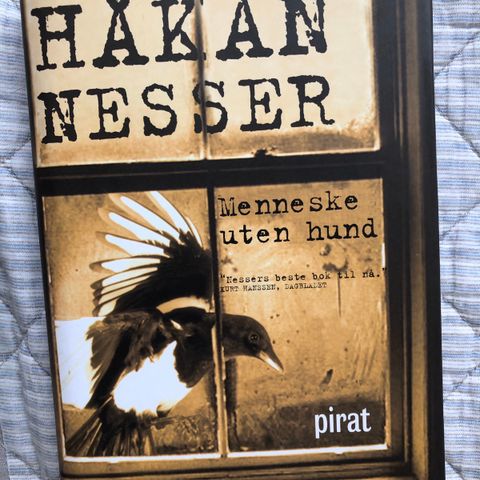 Krim! Håkan Nesser « menneske uten hund» Ny/Ulest tils : 100,-ny pris 399,-