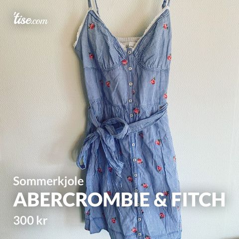 Diverse klær fra Abercrombie & Fitch og Hollister