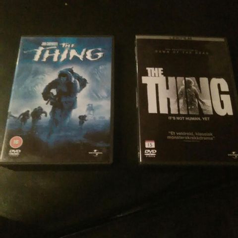 The Thing.-   rebound Norske tekster