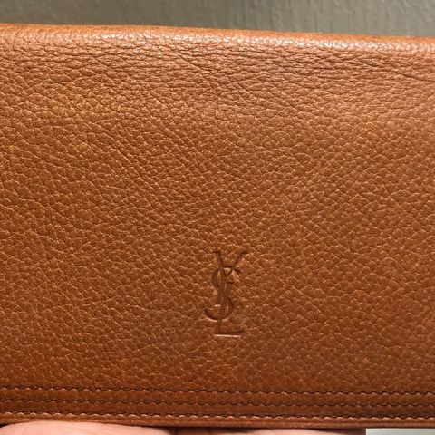 Ekte Vintage YSL Checkbook