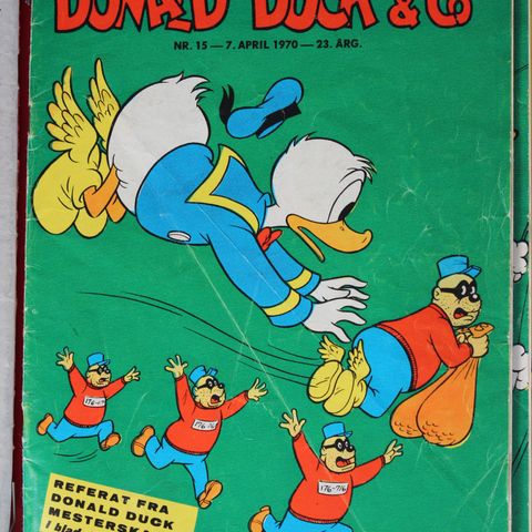 DONALD DUCK BLADER 1970