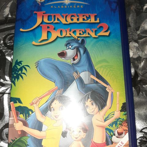 Ny VHS film JUNGELBOKEN 2