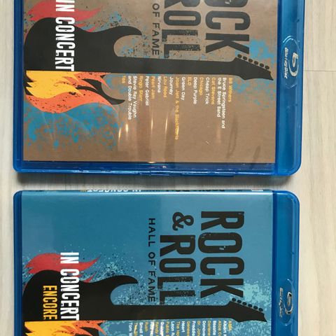 Rock and roll Hall of fame 2 stk doble konsert blu ray