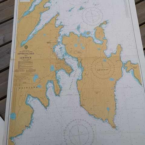 Sjøkart Norge- Shetland-Orkenøyene