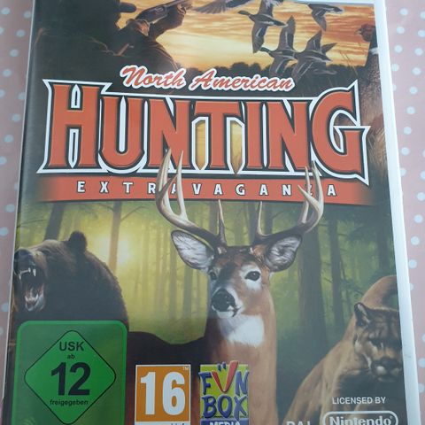 NORTH AMERICAN HUNTING EXTRAVAGANZA Nintendo Wii PAL