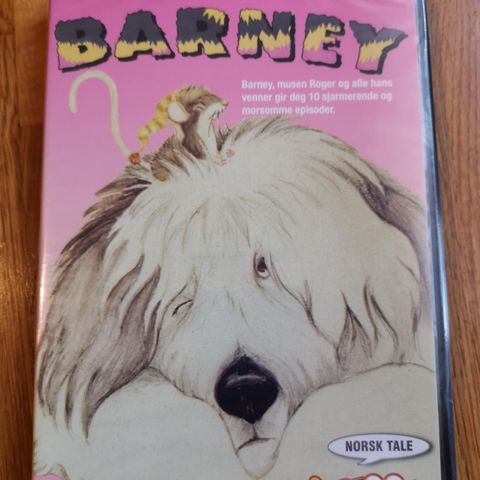 Barney (DVD, i plast, norsk tale)