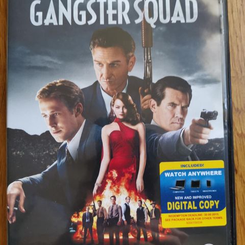 Gangster Squad (DVD, Josh Brolin, Ryan Gosling)