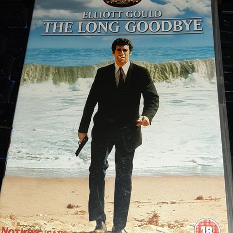 THE LONG GOODBYE ELLIOT GOULD (DVD) norsk tekst