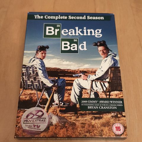 Breaking Bad - Sesong 2  (DVD)