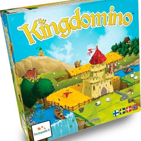 Kingdomino brettspill, ny i plastforsegling