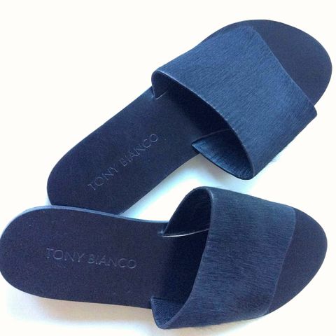 LAST DAYS !    Sko - skinnsandaler  - Leather sandals Tony Bianco