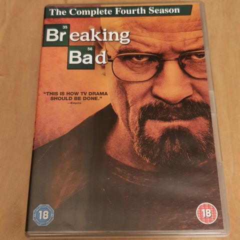 Breaking Bad - Sesong 4  (DVD)