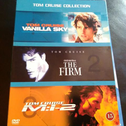 Tom Cruise collection - zero tolerance.- Norske tekster