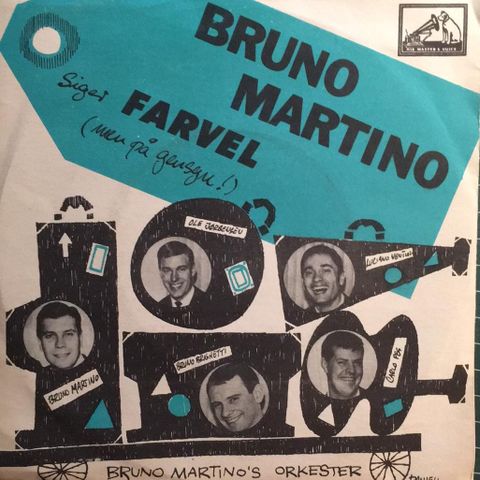 Orchestra Bruno Martino - Al Chair di Luna Porto Fortuna(7"singel)