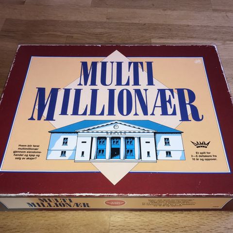 Multi millionær, 1989 utgaven. Begrenset opplag.