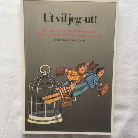 BokFrank: John Husum; Ut vil jeg - ut! (1984)