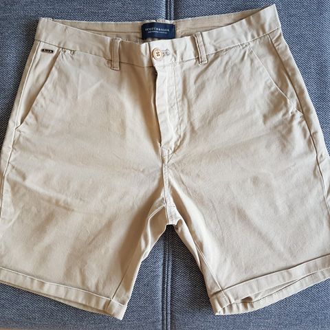 Shortsen SCOTCN & SODA Str S beige kvalitets