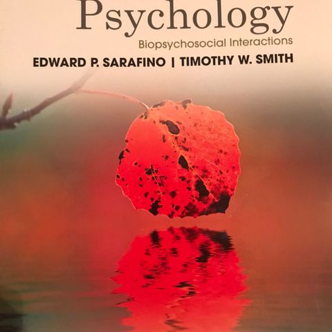Psykologi. Health Psychology. Biopsychosicial Interactions.