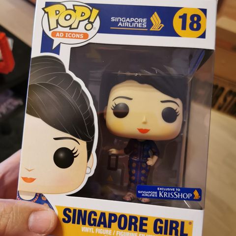 Funko Pop! #18 Singapore Girl Singapore Airlines EXCLUSIVE