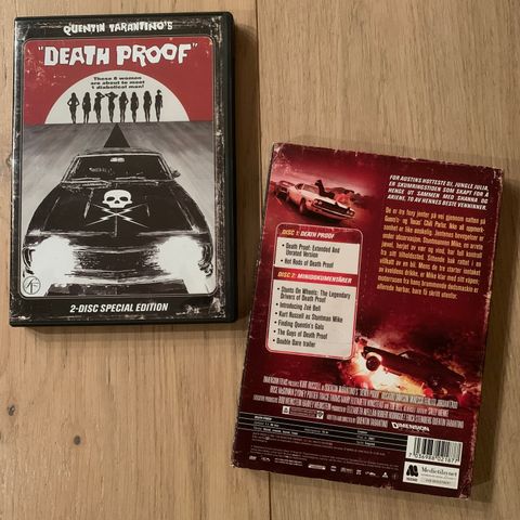 Death Proof (2 disker), norsk tekst