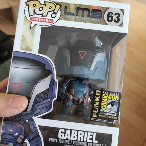 Funko Pop! #63 Gabriel LMS San Diego Comic Con EXCLUSIVE