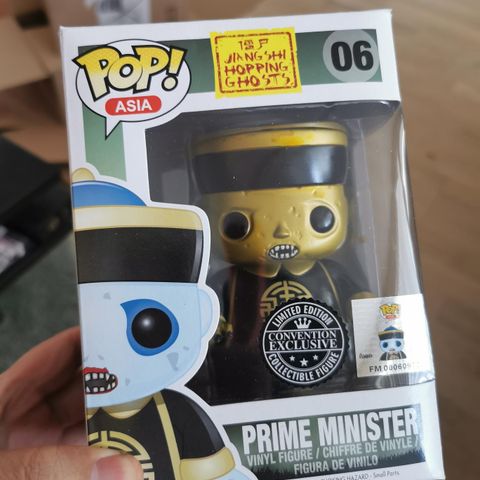 Funko Pop! #06 Prime Minister Sdcc 2014 EXCLUSIVE