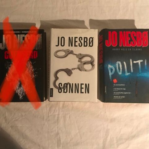 Krim: Jo Nesbø bøker