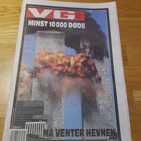 VG 12.09.2001.       NY 9/11